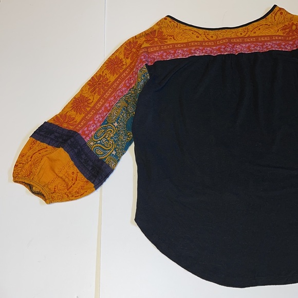 Free People Boho Balloon Sleeved Top - Women’s Size Small - Picture 5 of 10